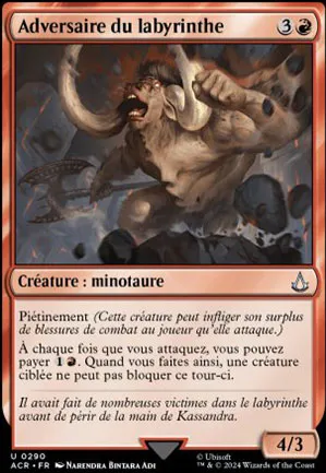 Adversaire du labyrinthe