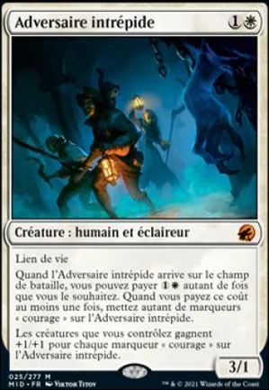 Adversaire intrépide