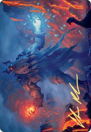 Aegar, la Flamme gelante – Illustration