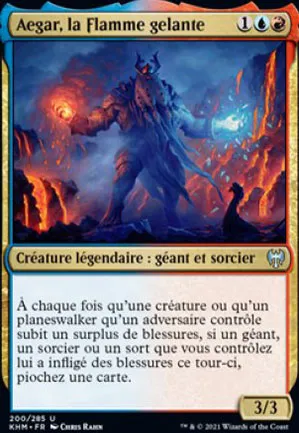 Aegar, la Flamme gelante
