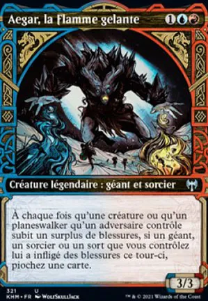 Aegar, la Flamme gelante