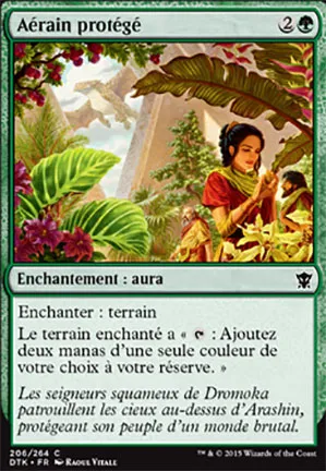 Aérain protégé
