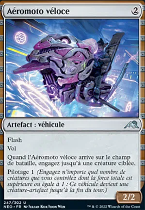Aéromoto véloce