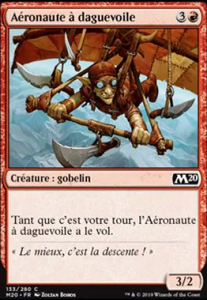 Aéronaute à daguevoile