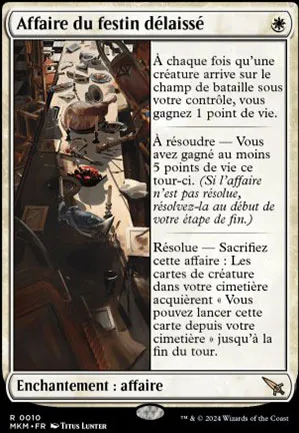 Affaire du festin délaissé