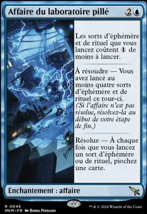 Affaire du laboratoire pillé