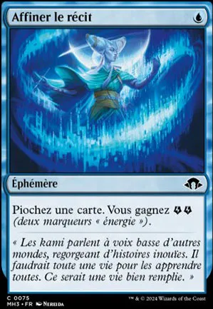 Affiner le récit
