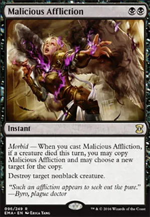 Affliction malveillante