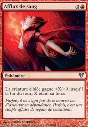 Afflux de sang