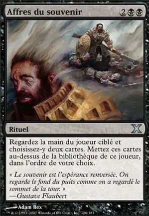 Affres du souvenir