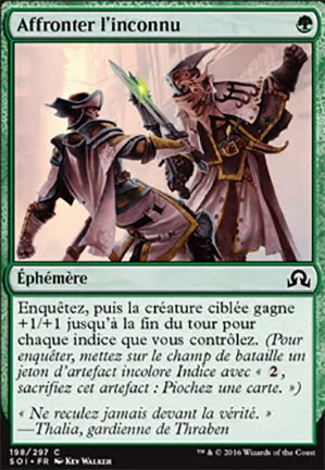Affronter l'inconnu