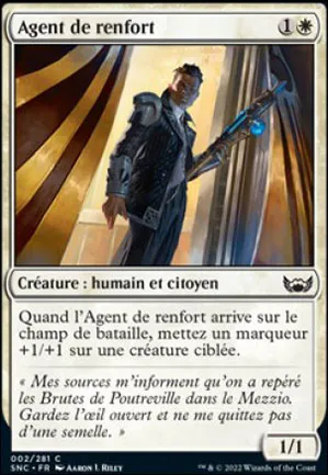 Agent de renfort