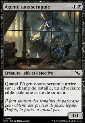 Agente sans scrupule