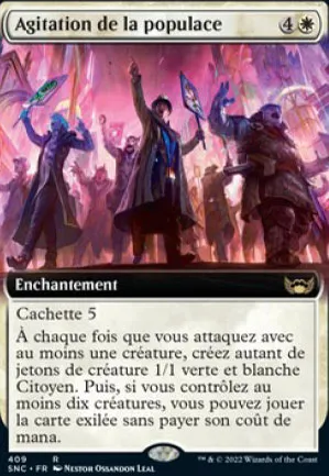 Agitation de la populace