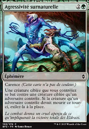 Agressivité surnaturelle