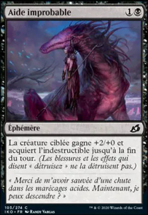 Aide improbable