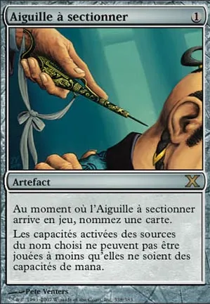 Aiguille à sectionner