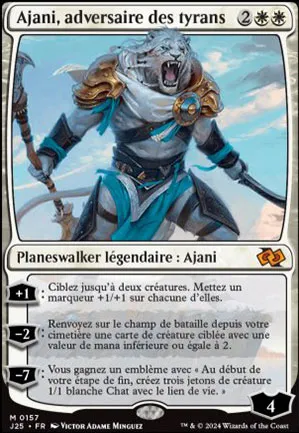 Ajani, adversaire des tyrans