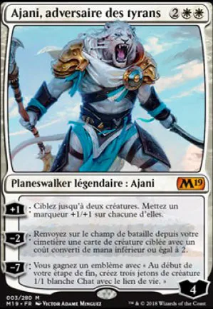 Ajani, adversaire des tyrans