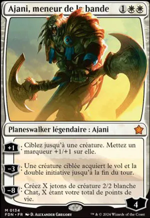 Ajani, meneur de la bande