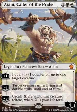 Ajani, meneur de la bande