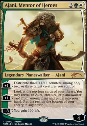 Ajani, mentor de héros