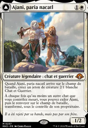 Ajani, paria nacatl // Ajani, vengeur nacatl