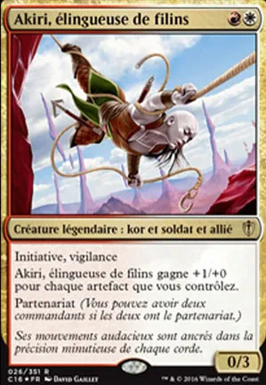Akiri, élingueuse de filins