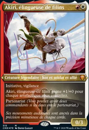 Akiri, élingueuse de filins