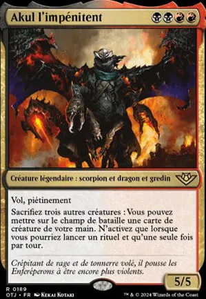 Akul l'impénitent