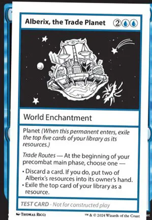 Alberix, the Trade Planet