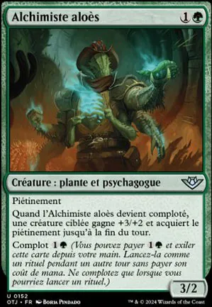 Alchimiste aloès