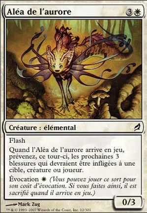 Aléa de l'aurore