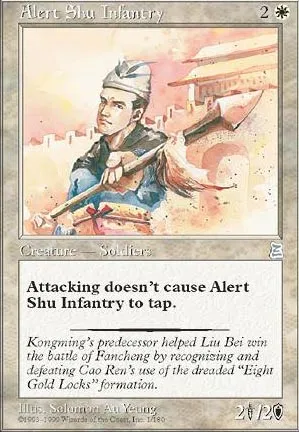 Alert Shu Infantry