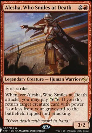 Alesha, Celle-qui-sourit-devant-la-mort