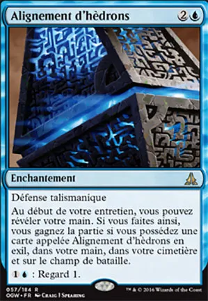 Alignement d'hèdrons