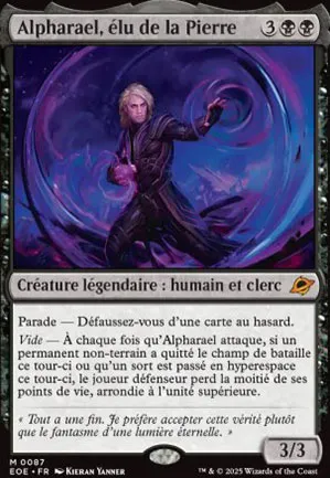 Alpharael, élu de la Pierre