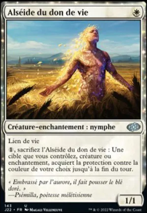 Alséide du don de vie