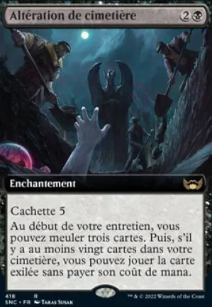 Altération de cimetière