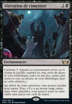 Altération de cimetière