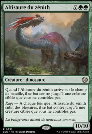 Altisaure du zénith