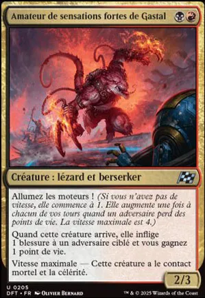 Amateur de sensations fortes de Gastal