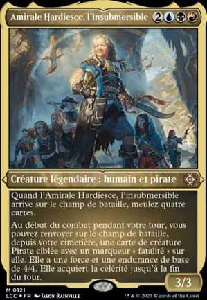 Amirale Hardiesce, l'insubmersible