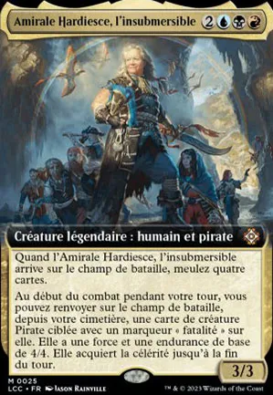 Amirale Hardiesce, l'insubmersible
