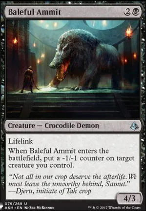 Ammout sinistre