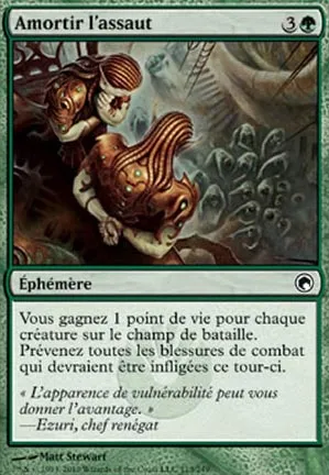Amortir l'assaut