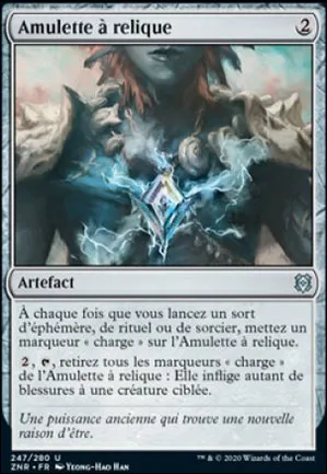 Amulette à relique