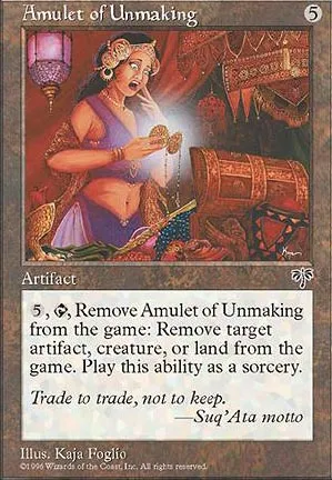 Amulette de déconstruction