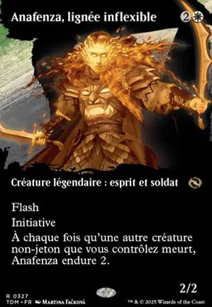 Anafenza, lignée inflexible