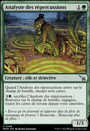 Analyste des répercussions